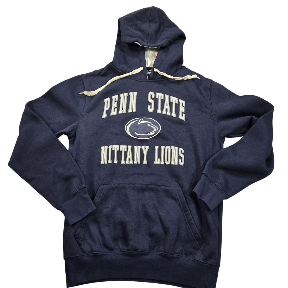 Penn State Nittany Lions Hoodie Mens Small Blue NCAA Football Stadium Athletics